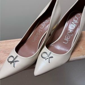 3 for $30: Cream Calvin Klein Heels
